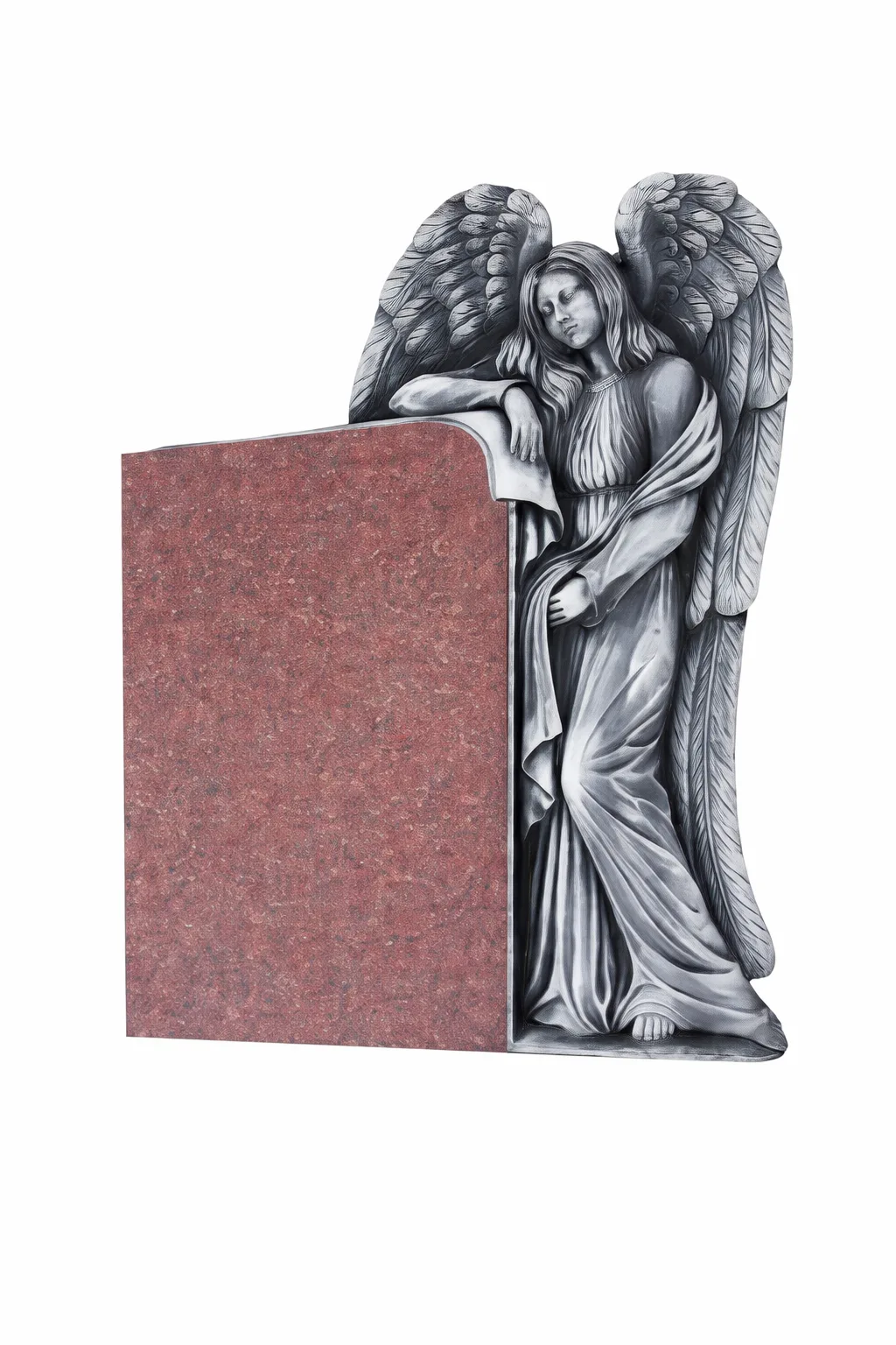 Rzeźba z granitu - detal kamieniarskiej roboty ręcznej